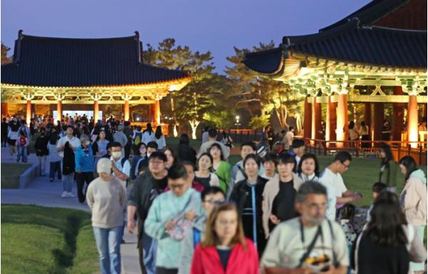 경주시, 설 연휴 경주 관광객 증가… 주요 관광지 31% 늘어 기사 이미지